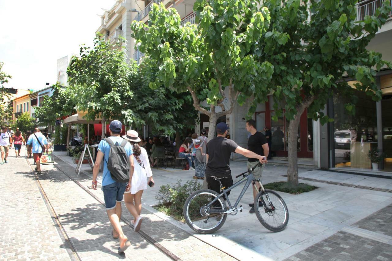 Stylish Studio Below The Acropolis Atenas Exterior foto