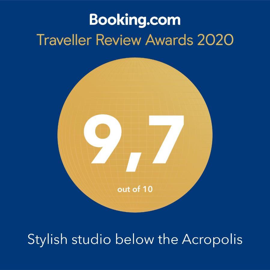 Stylish Studio Below The Acropolis Atenas Exterior foto